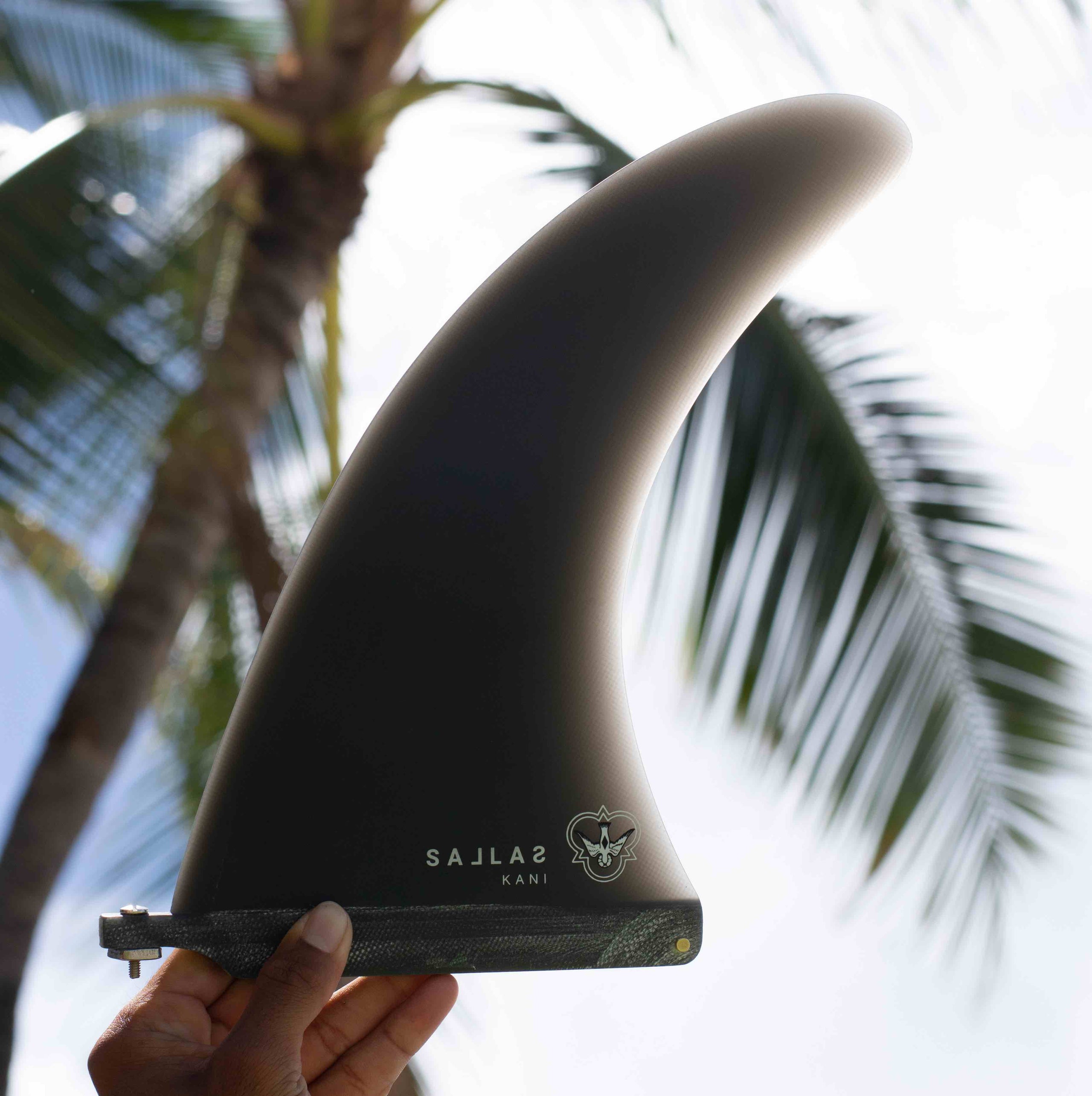 Kani Single Fin White | Kai Sallas Longboard Co.